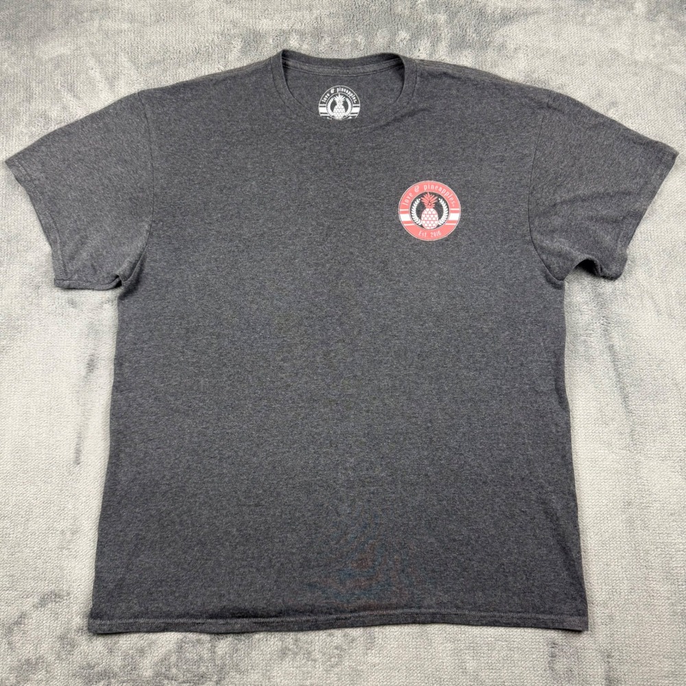 Love & Pineapples Mama I'll Be There For You Graphic T-Shirt Gray Large